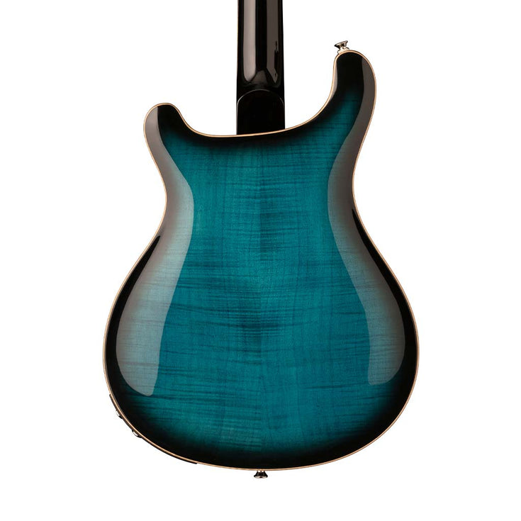 PRS SE Hollowbody II Piezo Electric Guitar w/Case, Peacock Blue Smokeburst |  PRS |  ELECTRIC GUITAR |  Zoso Music