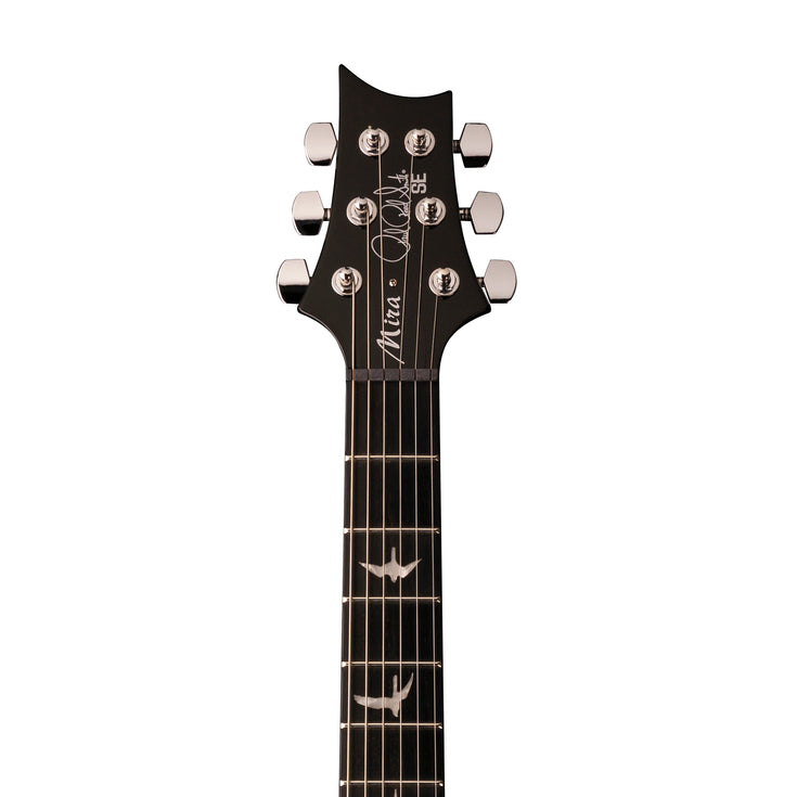 PRS SE Mira Electric Guitar w/Bag, Black |  PRS |  ELECTRIC GUITAR |  Zoso Music