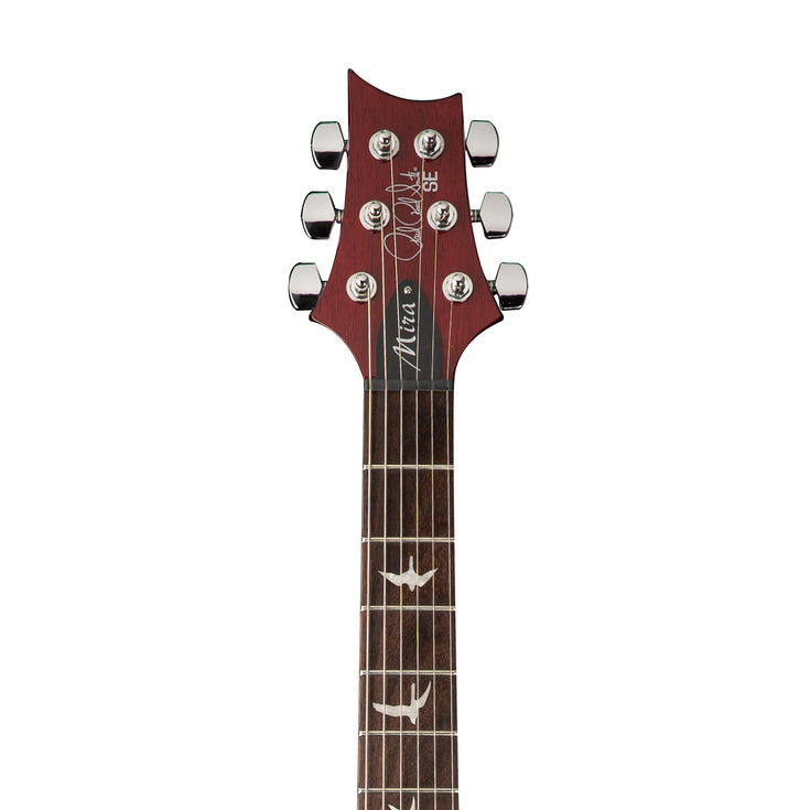 PRS SE Mira Electric Guitar w/Bag, Vintage Cherry |  PRS |  ELECTRIC GUITAR |  Zoso Music