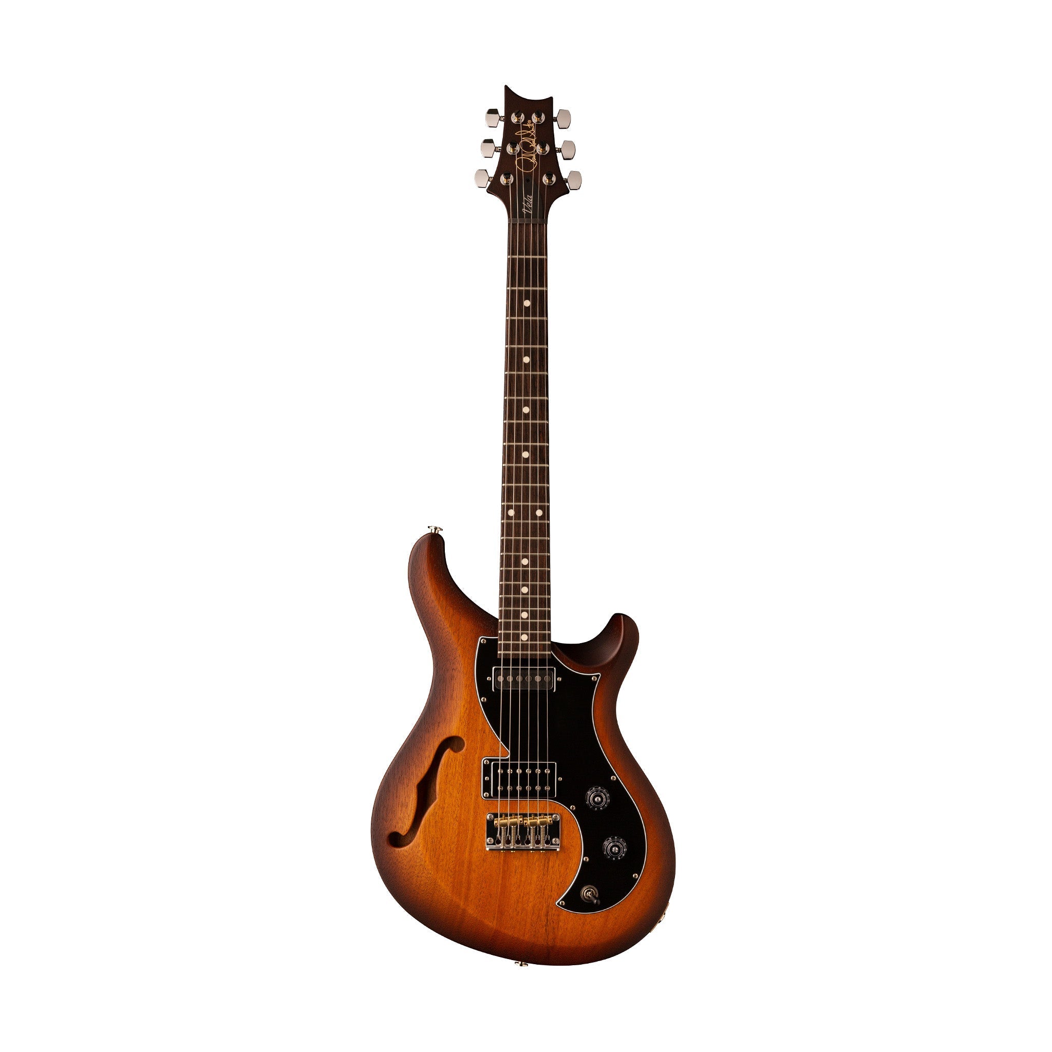 PRS S2 Vela Satin Semi-Hollow Electric Guitar w/Bag, McCarty Tobacco Sunburst |  PRS |  ELECTRIC GUITAR |  Zoso Music