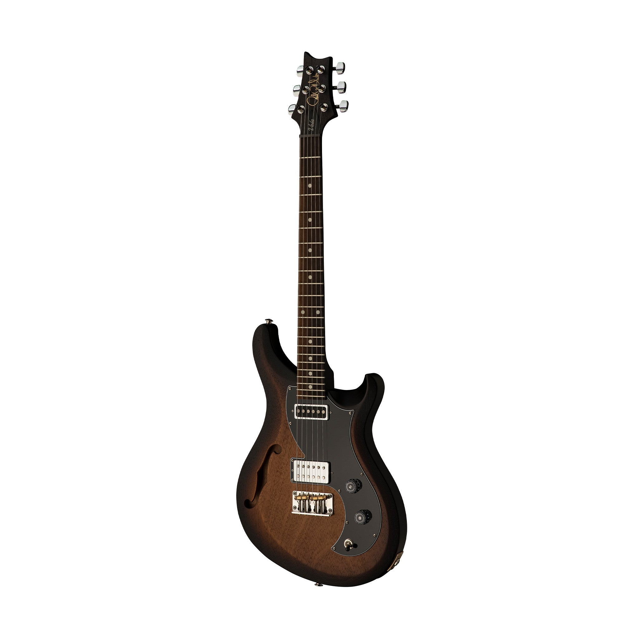 PRS S2 Vela Satin Semi-Hollow Electric Guitar w/Bag, McCarty Tobacco Sunburst |  PRS |  ELECTRIC GUITAR |  Zoso Music