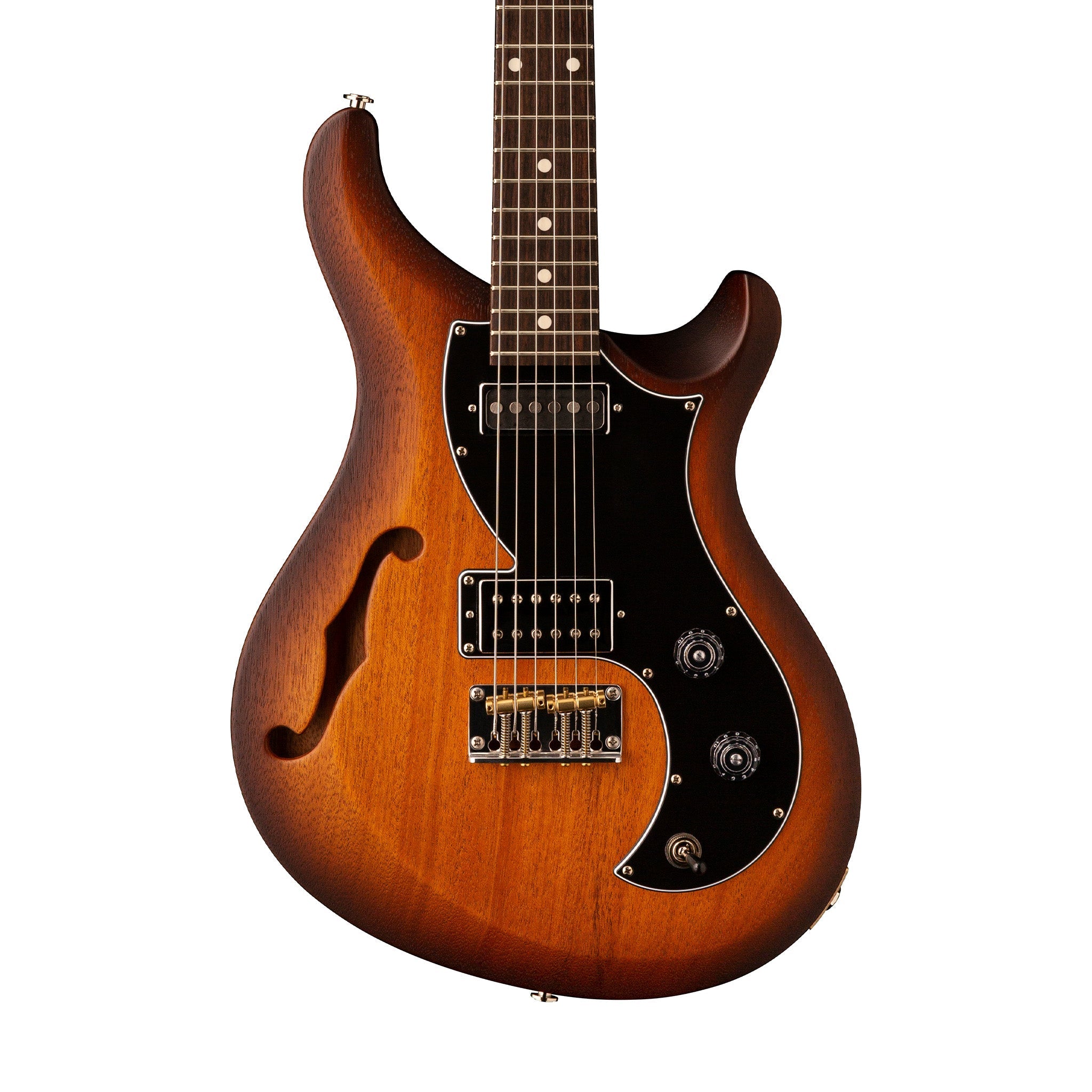 PRS S2 Vela Satin Semi-Hollow Electric Guitar w/Bag, McCarty Tobacco Sunburst |  PRS |  ELECTRIC GUITAR |  Zoso Music