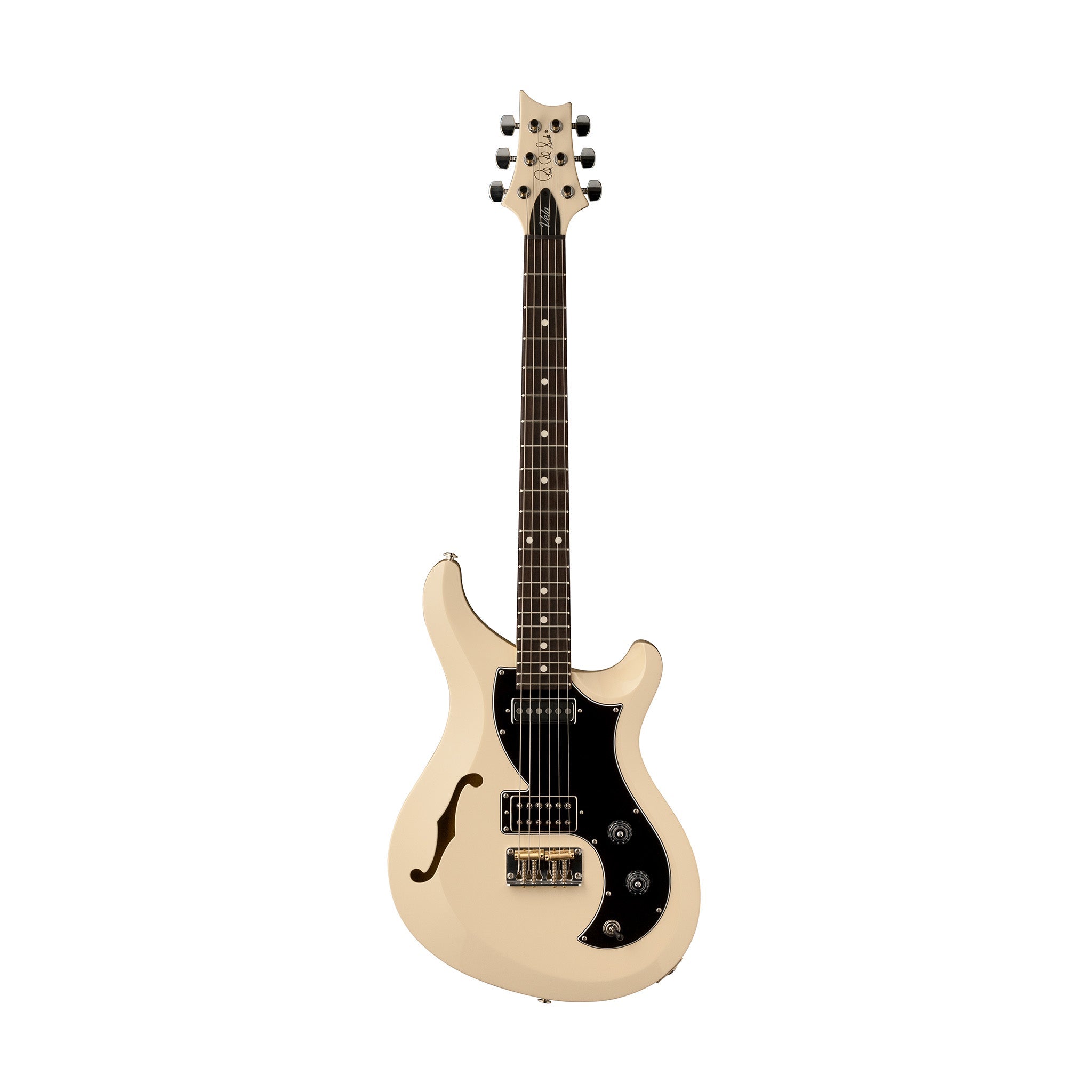 PRS S2 Vela Semi-Hollow Electric Guitar w/Bag, Antique White |  PRS |  ELECTRIC GUITAR |  Zoso Music