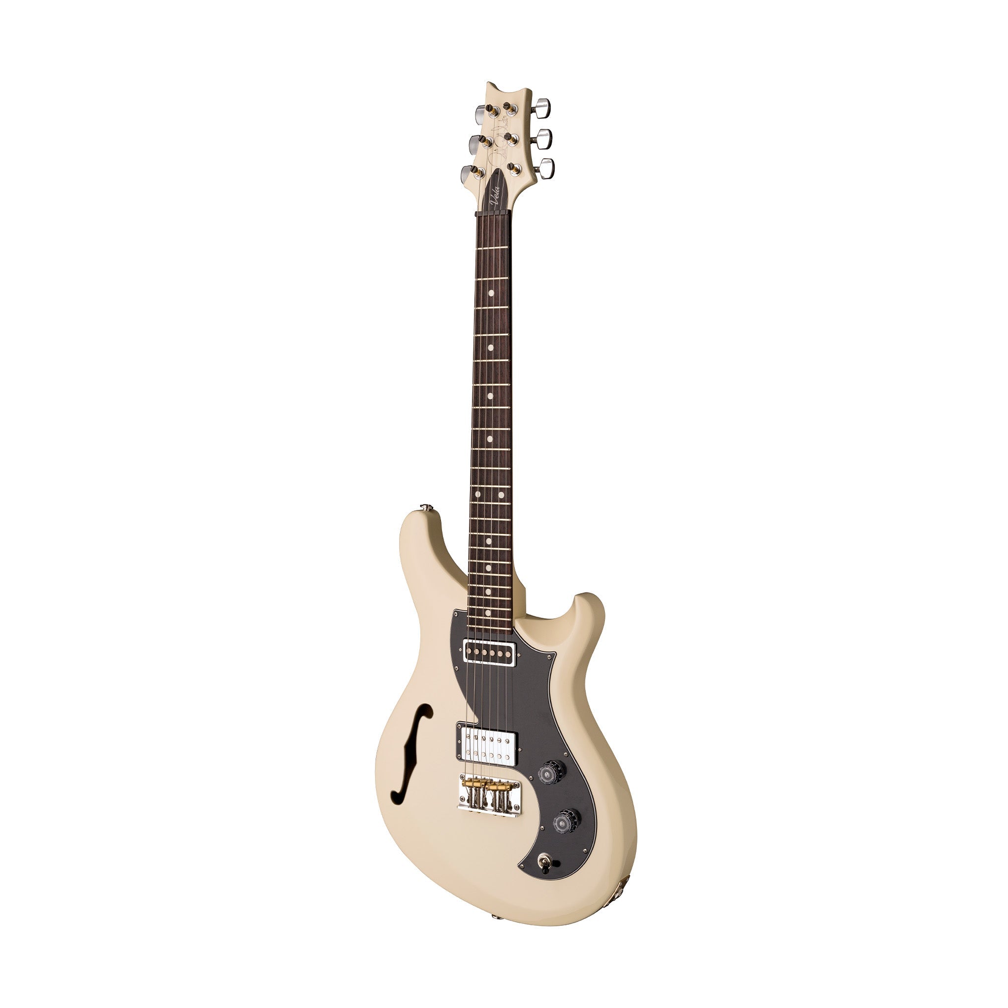 PRS S2 Vela Semi-Hollow Electric Guitar w/Bag, Antique White |  PRS |  ELECTRIC GUITAR |  Zoso Music