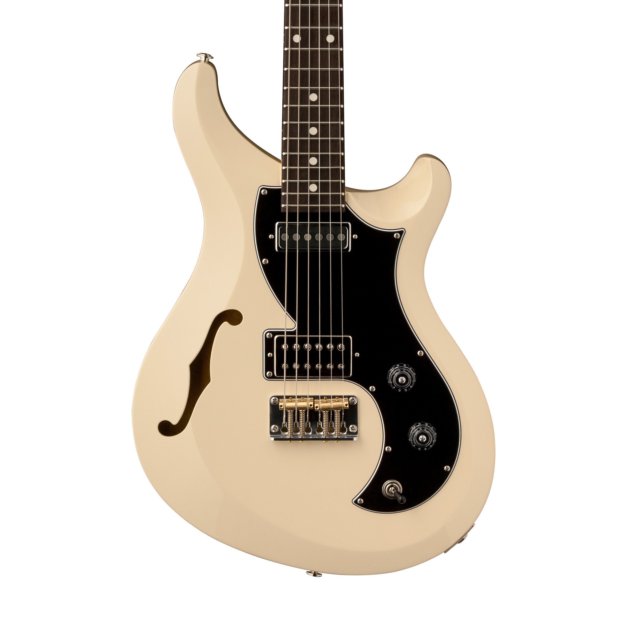 PRS S2 Vela Semi-Hollow Electric Guitar w/Bag, Antique White |  PRS |  ELECTRIC GUITAR |  Zoso Music