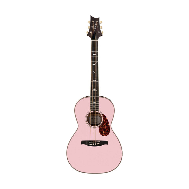 PRS PPE20SASP Limited Edition SE Parlor P20E Acoustic-Electric Guitar w/ Bag, Pink Lotus |  PRS |  ACOUSTIC GUITAR |  Zoso Music
