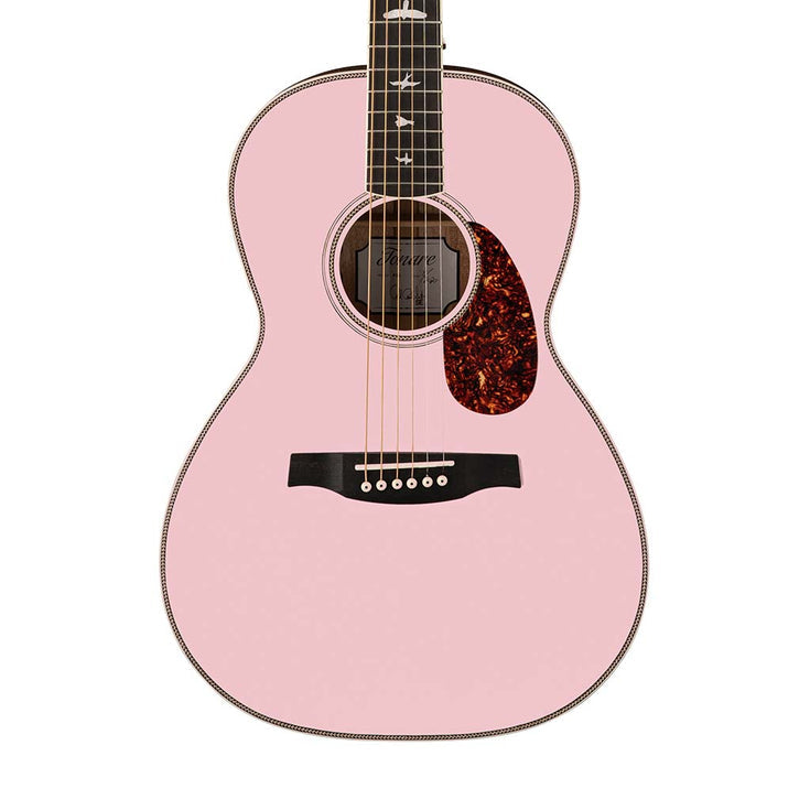 PRS PPE20SASP Limited Edition SE Parlor P20E Acoustic-Electric Guitar w/ Bag, Pink Lotus |  PRS |  ACOUSTIC GUITAR |  Zoso Music