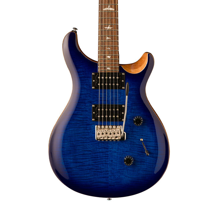 PRS SE Custom 24 Electric Guitar w/Bag, Faded Blue Burst |  PRS |  ELECTRIC GUITAR |  Zoso Music
