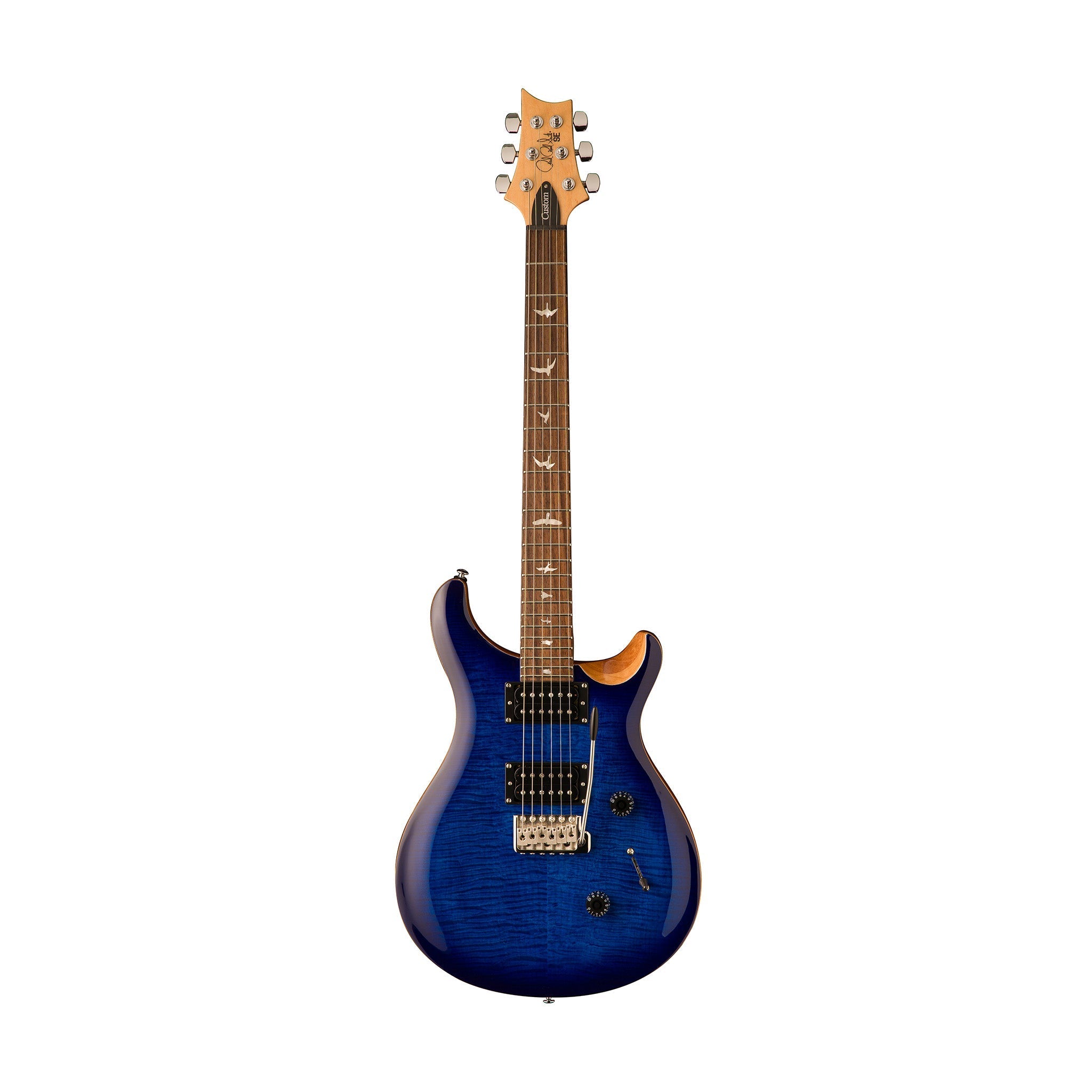 PRS SE Custom 24 Electric Guitar w/Bag, Faded Blue |  PRS |  ELECTRIC GUITAR |  Zoso Music
