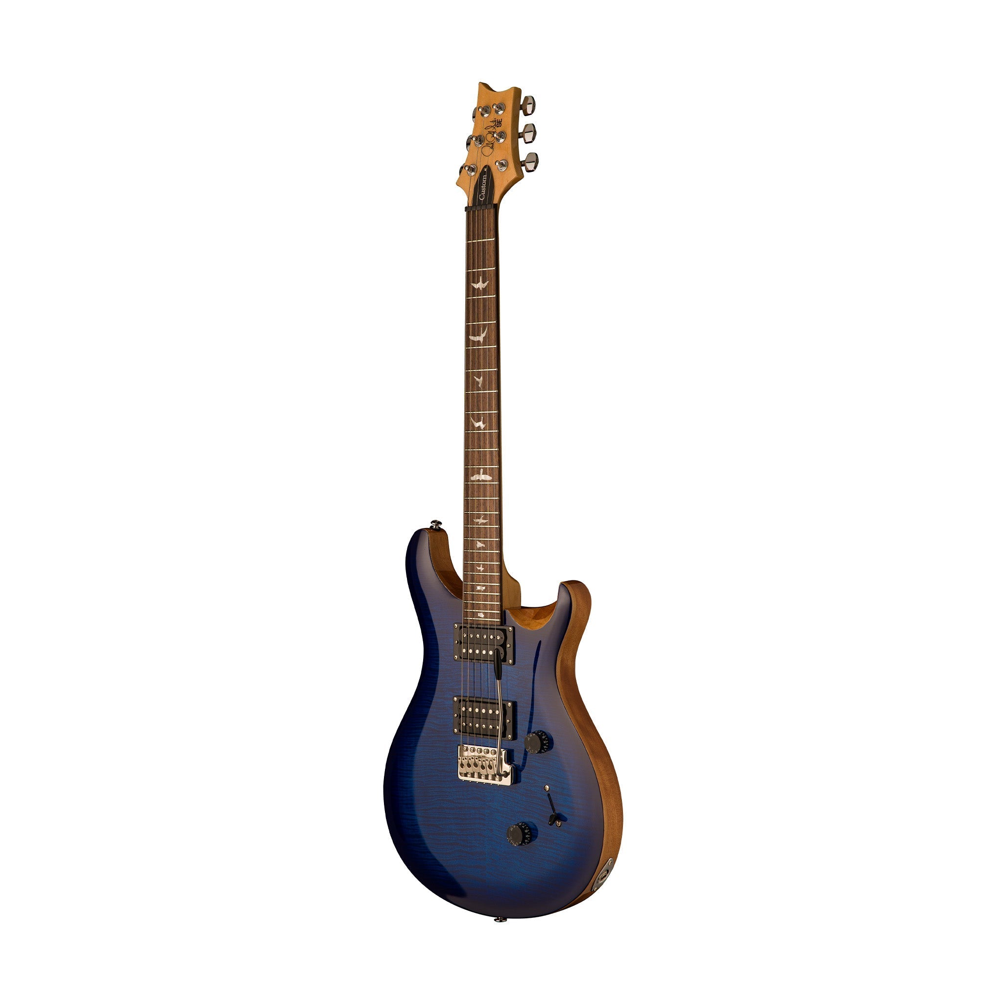 PRS SE Custom 24 Electric Guitar w/Bag, Faded Blue |  PRS |  ELECTRIC GUITAR |  Zoso Music
