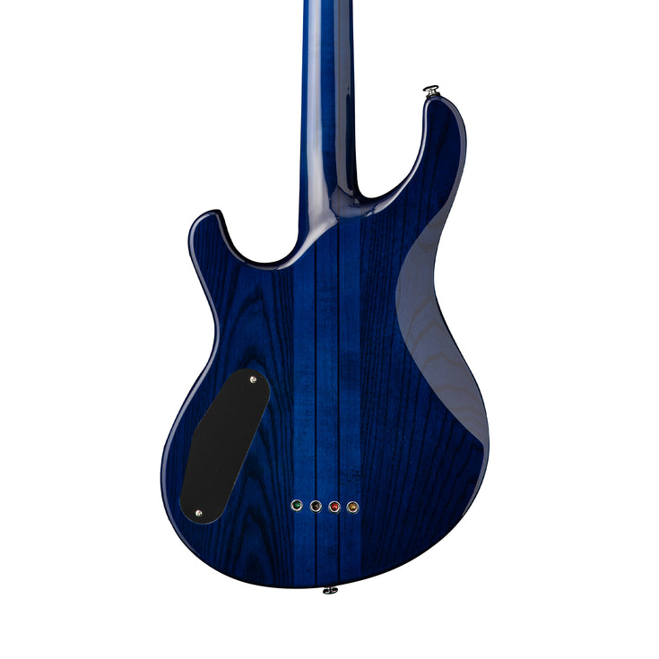 PRS SE Kingfisher Bass Guitar w/Bag, Faded Blue Wraparound Burst |  PRS |  BASS GUITAR |  Zoso Music