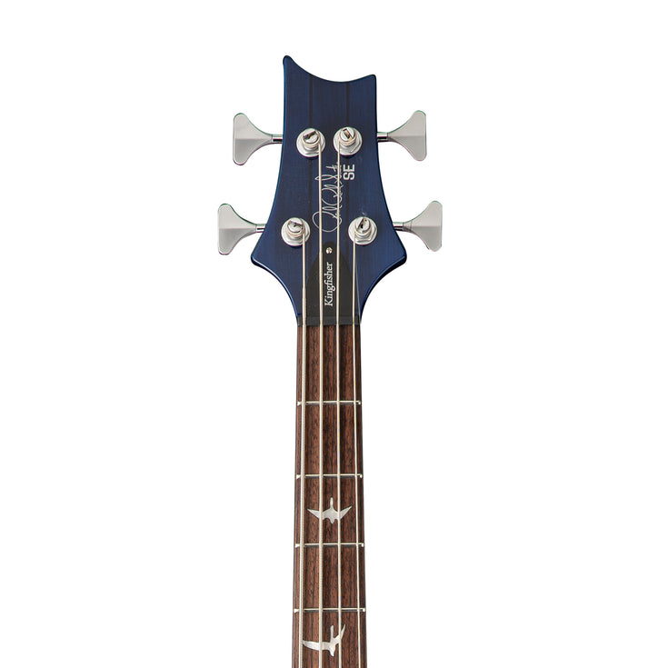 PRS SE Kingfisher Bass Guitar w/Bag, Faded Blue Wraparound Burst |  PRS |  BASS GUITAR |  Zoso Music