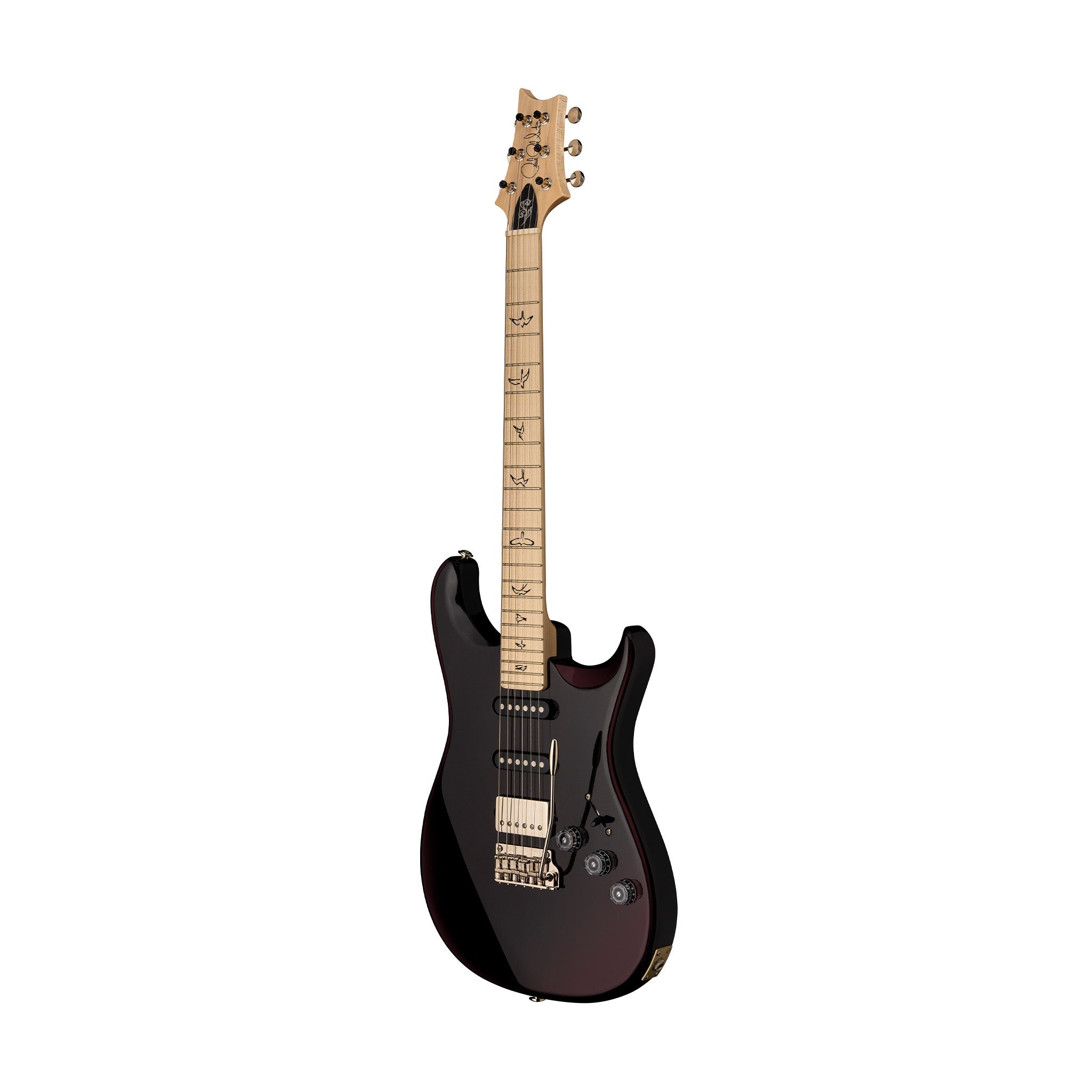 PRS Mark Lettieri Fiore Electric Guitar w/Bag, Black Iris