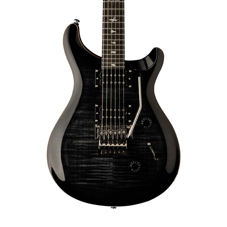 PRS SE Custom 24 Floyd Electric Guitar, Ebony FB, Charcoal Burst |  PRS |  ELECTRIC GUITAR |  Zoso Music