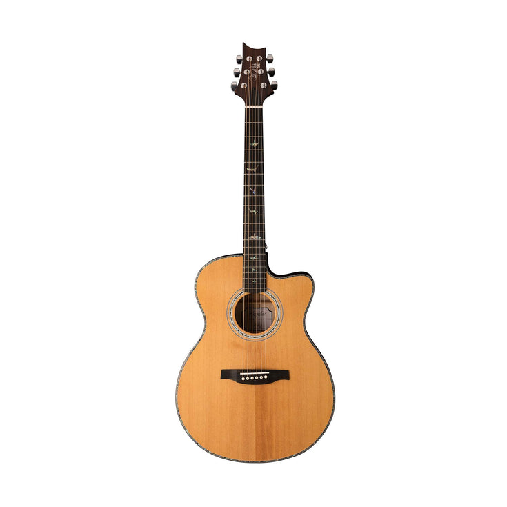 PRS SE A50E Angelus Hollow Body Acoustic-Electric Guitar, Black Gold Burst