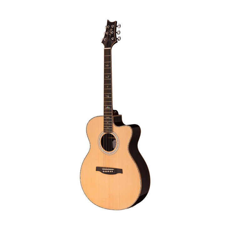 PRS SE A60E Angelus Hollow Body Acoustic-Electric Guitar, Natural |  PRS |  ACOUSTIC GUITAR |  Zoso Music