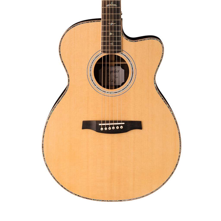 PRS SE A60E Angelus Hollow Body Acoustic-Electric Guitar, Natural |  PRS |  ACOUSTIC GUITAR |  Zoso Music