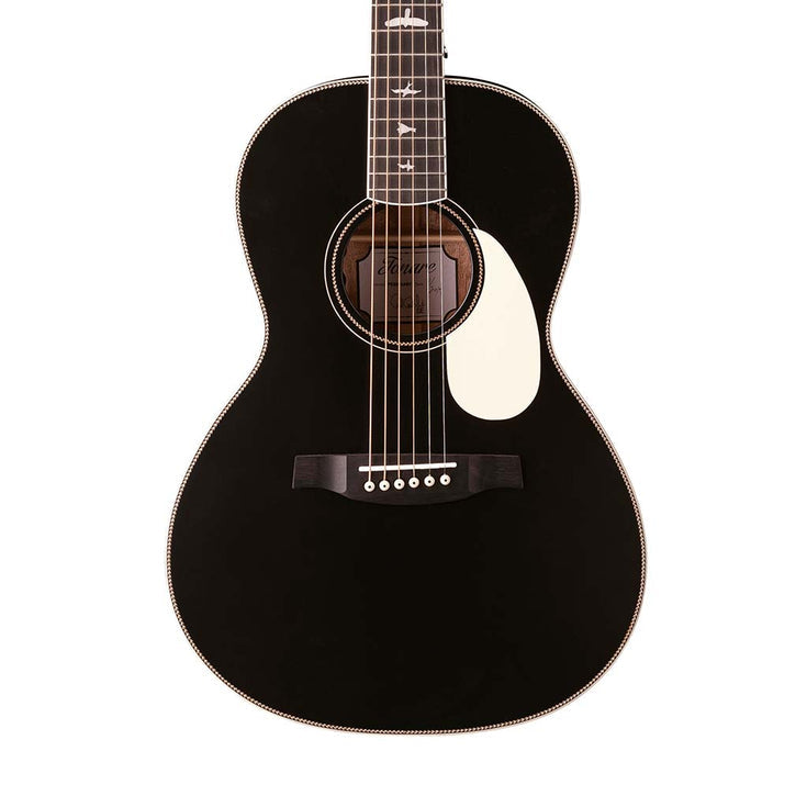 PRS SE Parlor P20E Acoustic Guitar w/Bag, Black Satin Top |  PRS |  ACOUSTIC GUITAR |  Zoso Music