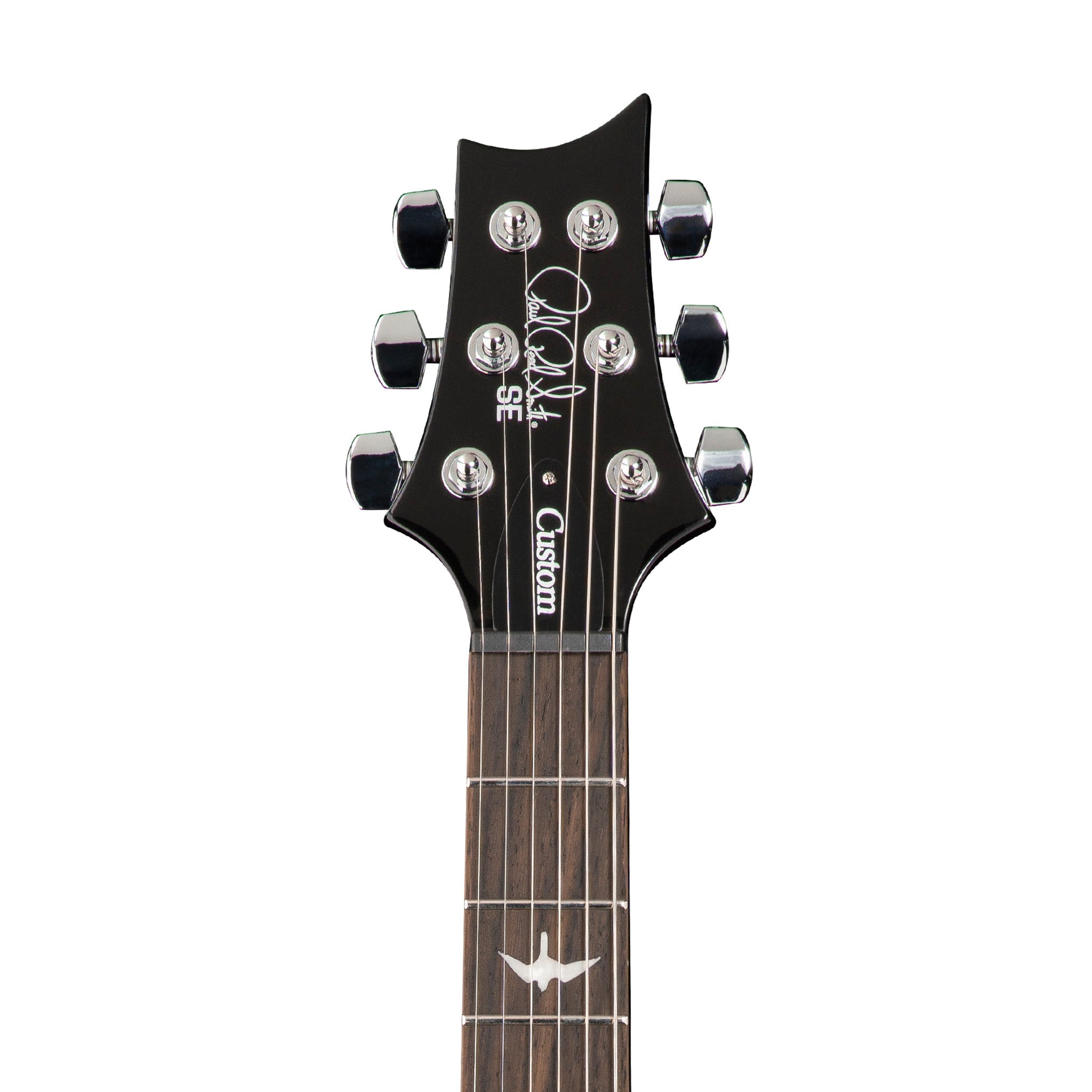 PRS SE Custom 24 Left-handed Electric Guitar, Black Gold Sunburst