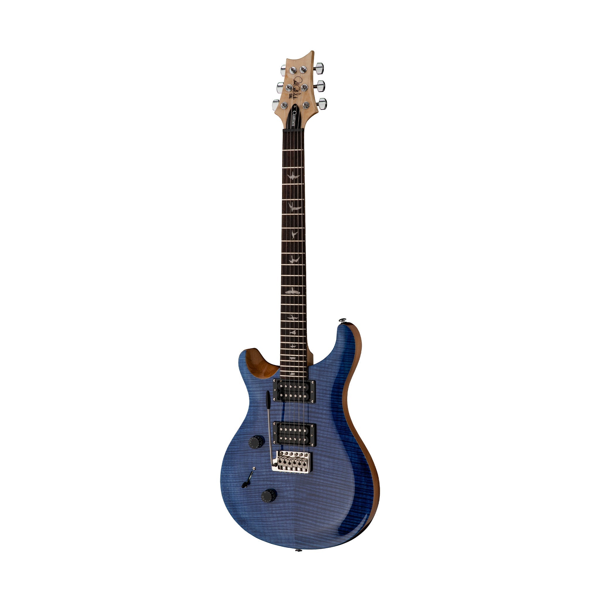 PRS SE Custom 24 Left-handed Electric Guitar, Faded Blue |  PRS |  ELECTRIC GUITAR |  Zoso Music