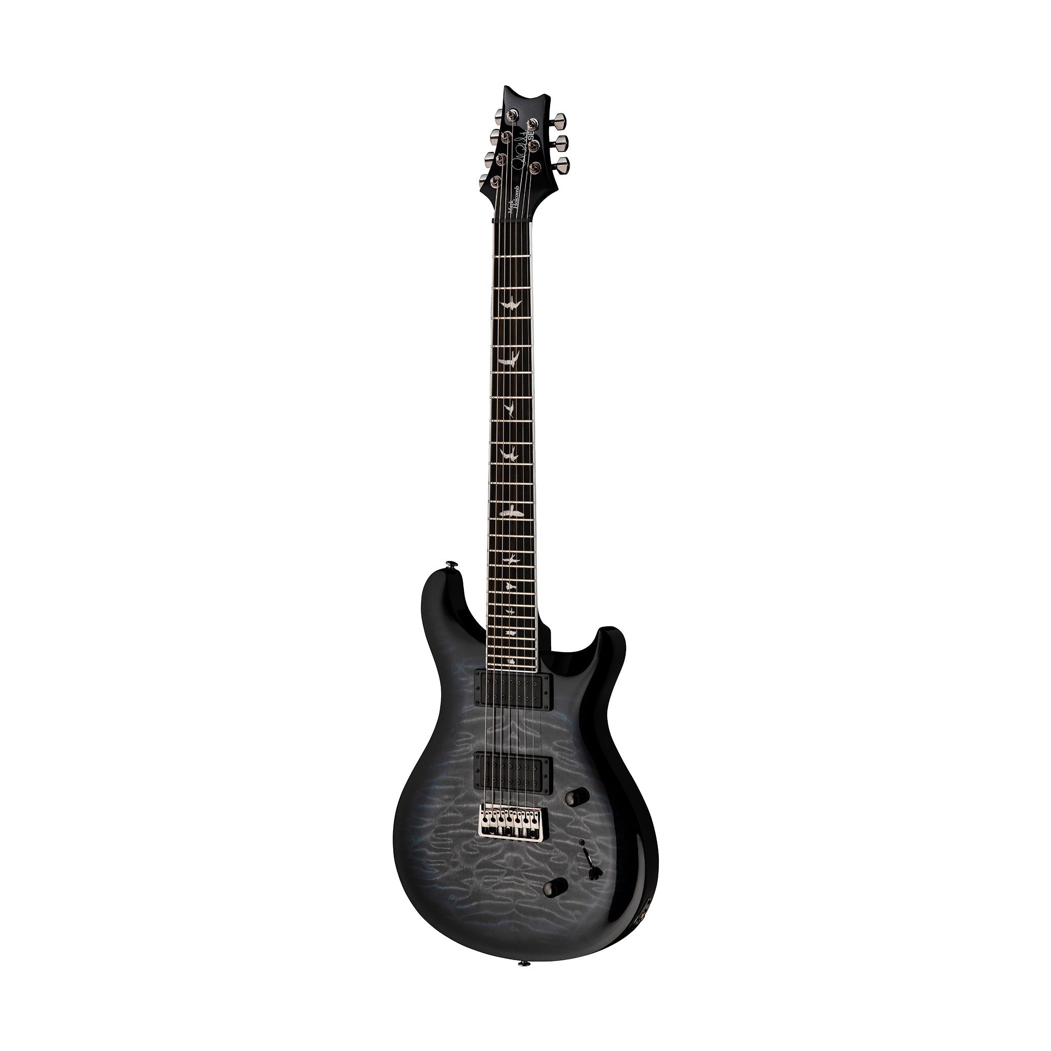 PRS SE Mark Holcomb Signature SVN 7-String Electric Guitar, Holcomb Blue Burst |  PRS |  ELECTRIC GUITAR |  Zoso Music