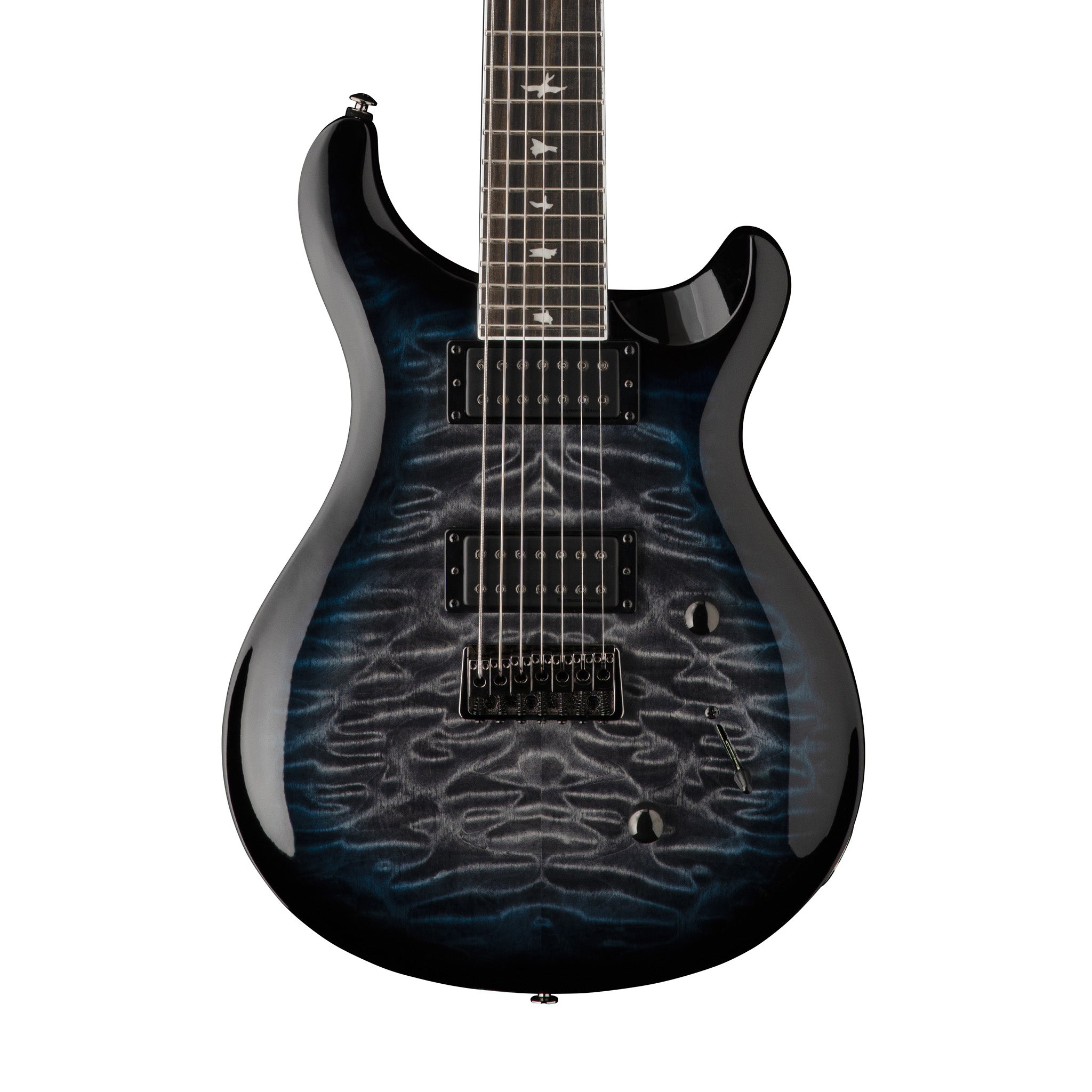PRS SE Mark Holcomb Signature SVN 7-String Electric Guitar, Holcomb Blue Burst |  PRS |  ELECTRIC GUITAR |  Zoso Music