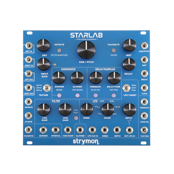 Strymon StarLab Time-Warped Reverberator Effects Module w/o adapter |  STRYMON |  EFFECTS |  Zoso Music