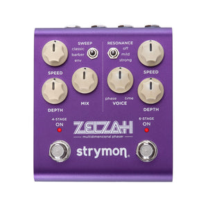 Strymon Zelzah Multidimensional Phaser, Midnight Edition |  STRYMON |  EFFECTS |  Zoso Music