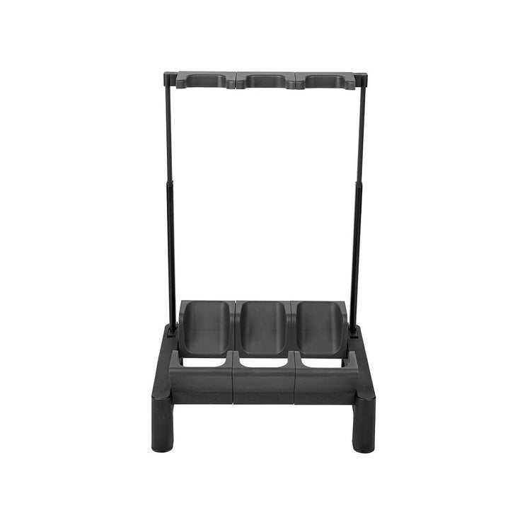 Warwick RockStand Modular Multiple 3E Electric/Bass Guitar Rack Stand, Black |  WARWICK |  STAND |  Zoso Music