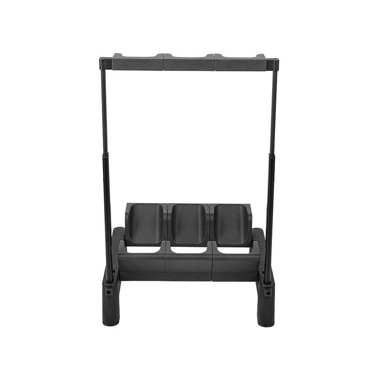 Warwick RockStand Modular Multiple 3E Electric/Bass Guitar Rack Stand, Black |  WARWICK |  STAND |  Zoso Music