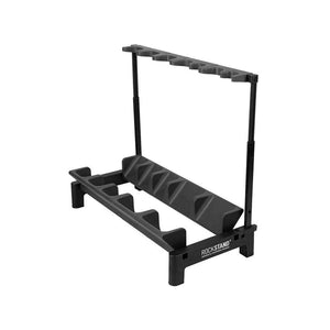 Warwick RockStand Modular Multiple 2A3E Acoustic/Electric/Bass Guitar Rack Stand, Black |  WARWICK |  STAND |  Zoso Music