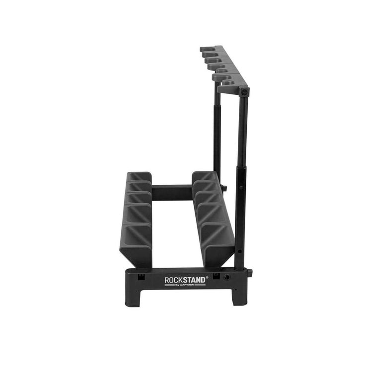 Warwick RockStand Modular Multiple 2A3E Acoustic/Electric/Bass Guitar Rack Stand, Black |  WARWICK |  STAND |  Zoso Music