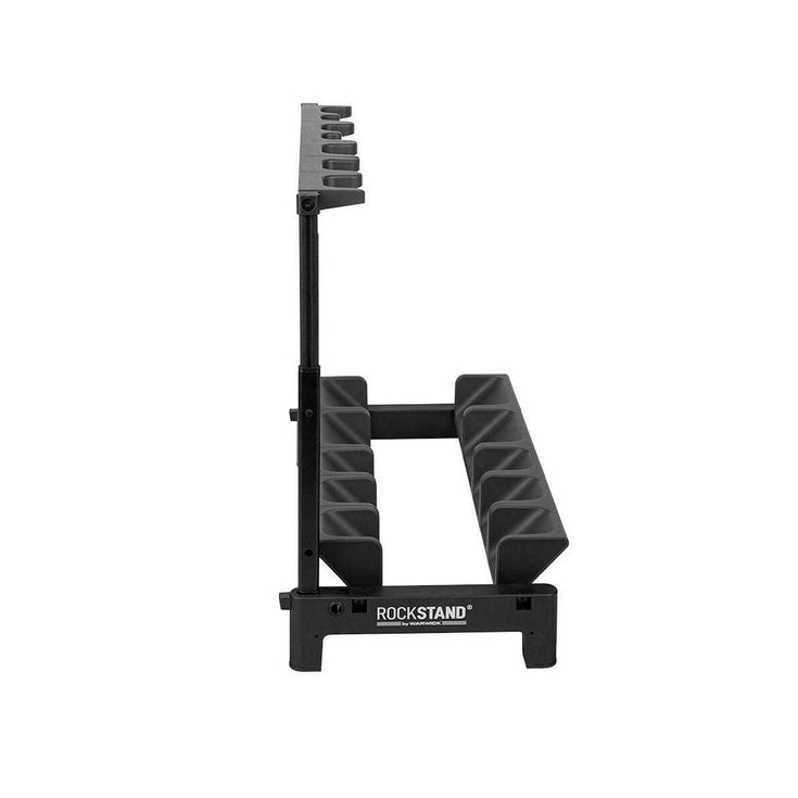 Warwick RockStand Modular Multiple 2A3E Acoustic/Electric/Bass Guitar Rack Stand, Black |  WARWICK |  STAND |  Zoso Music