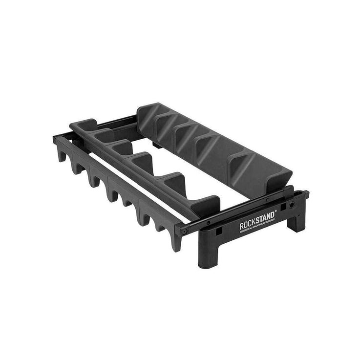 Warwick RockStand Modular Multiple 2A3E Acoustic/Electric/Bass Guitar Rack Stand, Black |  WARWICK |  STAND |  Zoso Music