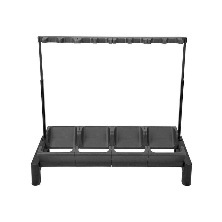 Warwick RockStand Modular Multiple 4A Acoustic/Classical /Bass Guitar Rack Stand, Black
