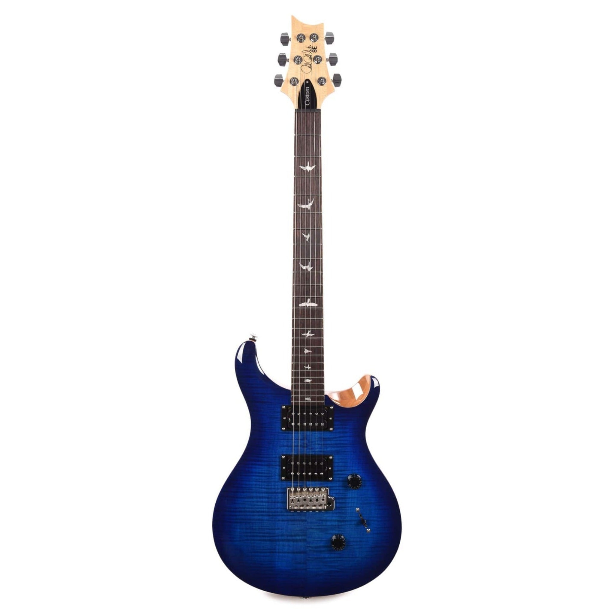 PRS SE Custom 24-08 Electric Guitar w/Bag, Faded Blue