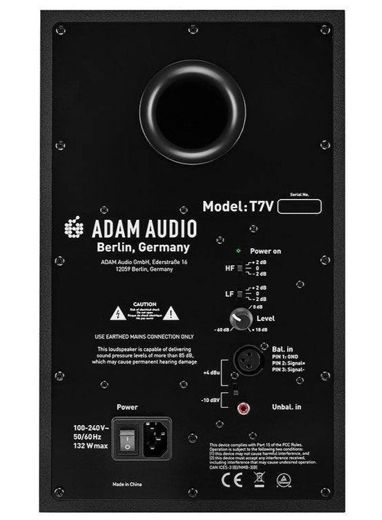 ADAM Audio T7V 7 inch Powered Studio Monitor, Pair