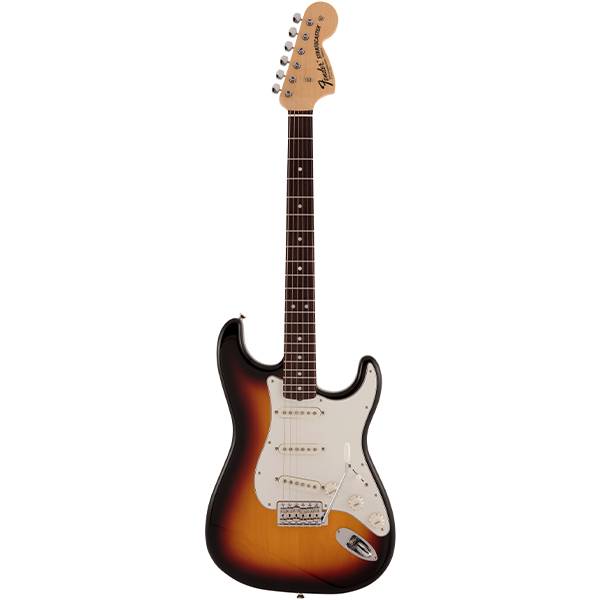 Fender Japan Traditional II Late 60s Stratocaster Electric Guitar, RW FB, 3-Tone Sunburst |  FENDER |  ELECTRIC GUITAR |  Zoso Music