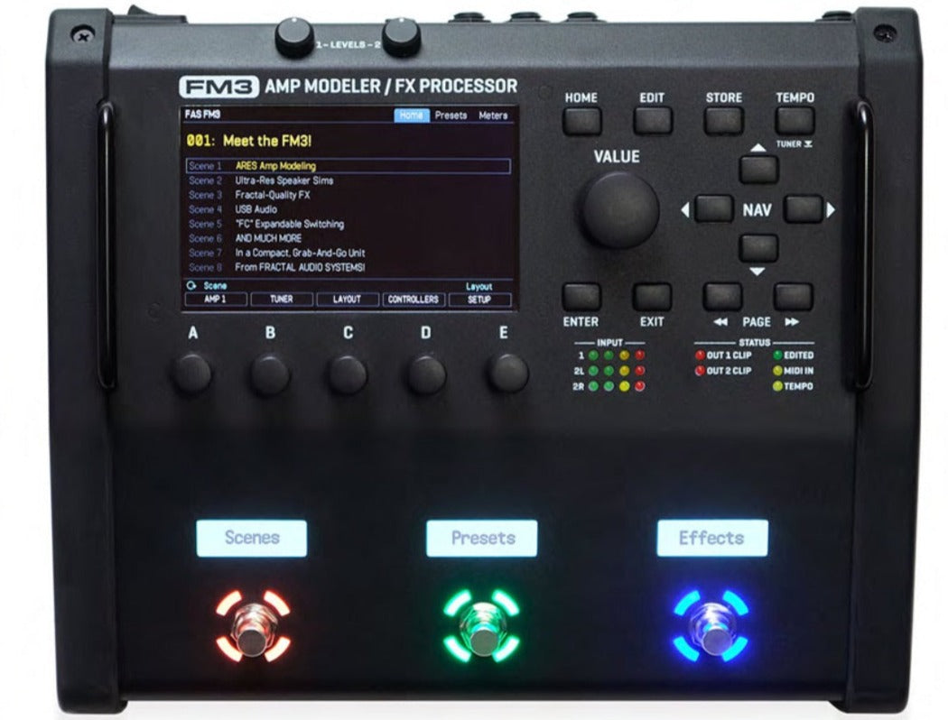 Fractal Audio FM3 Amp Modeling & Multi-Effects Compact Pedal, FRACTAL AUDIO, MULTI-EFFECTS, fractal-audio-multi-effects-fm3, ZOSO MUSIC SDN BHD