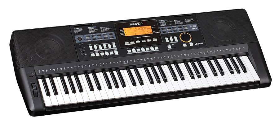 MEDELI A300 ELECTRONIC KEYBOARD 61KEYS BACKLIT LCD