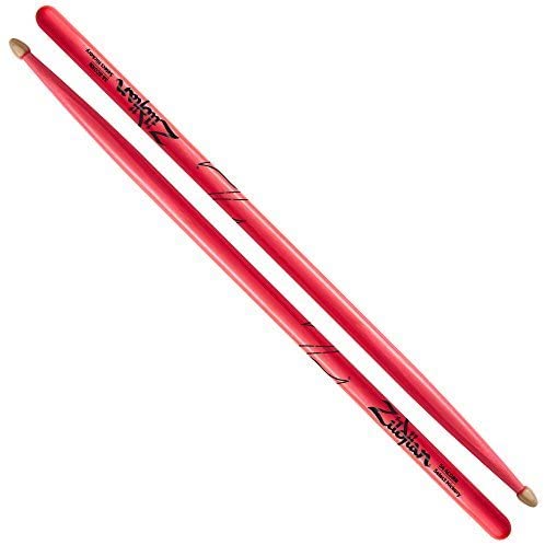 Zildjian Z5AACDGP 5A Acorn Neon Pink Drumsticks |  ZILDJIAN |  DRUMSTICK |  Zoso Music
