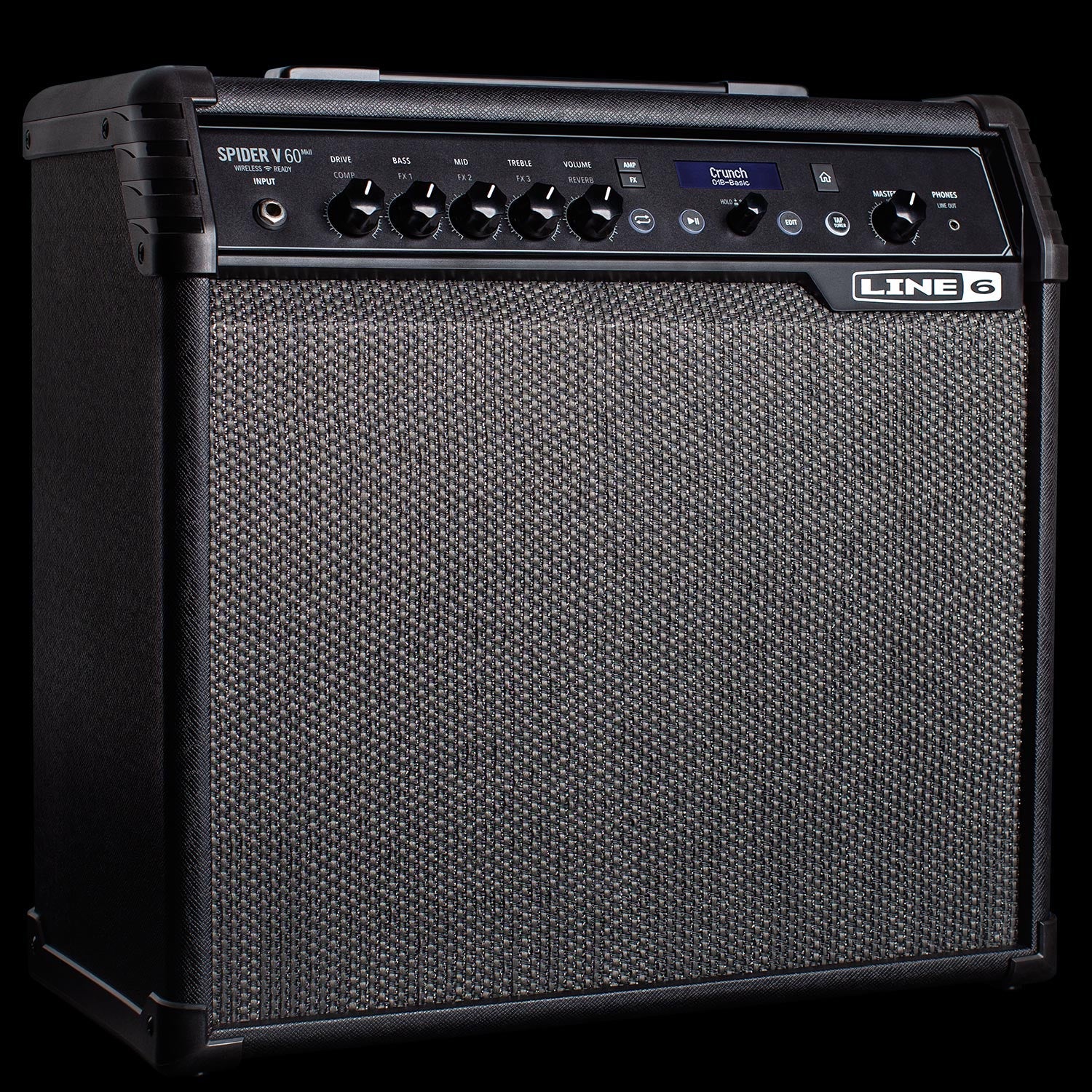 LINE 6 SPIDER V 60 MKII 1X10IN 60WATTS MODELING COMBO ELECTRIC GUITAR AMP |  LINE 6 |  Musical Instrument Amplifiers |  Zoso Music