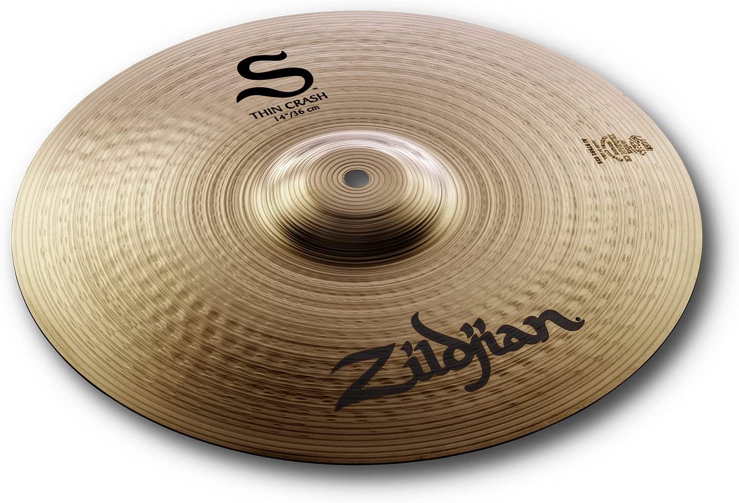 Zildjian S14TC 14” S Thin Crash |  ZILDJIAN |  CYMBAL-CRASH |  Zoso Music