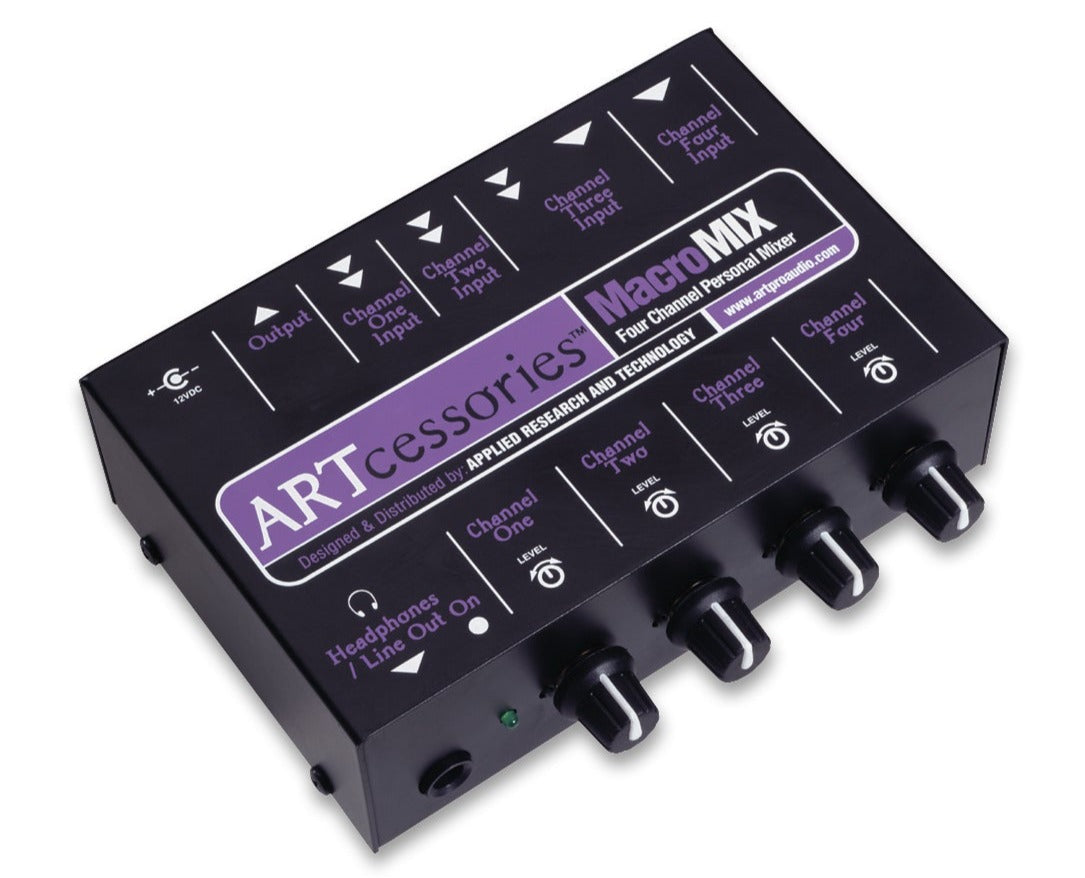 ART MacroMIX 4-channel Personal Mixer