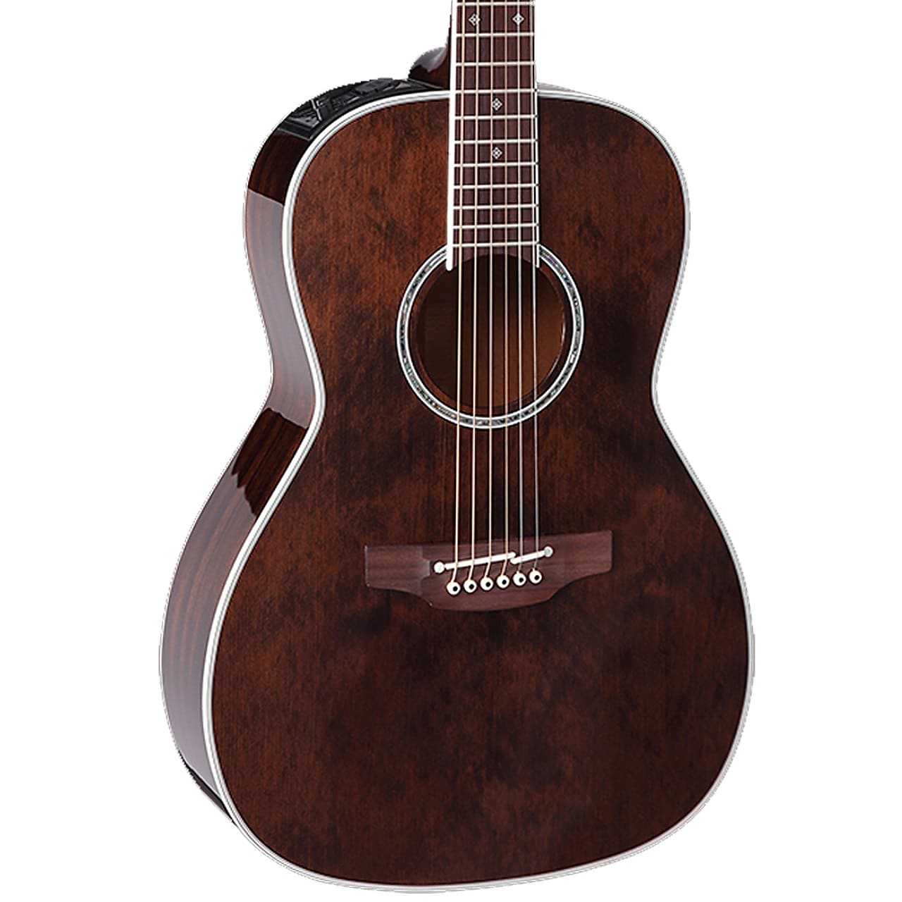 TAKAMINE CP3NY ML CUSTOM PRO SERIES NEW YORKER ACOUSTIC-ELECTRIC GUITAR, CT4BII PREAMP WITH HARD CASE (MADE IN JAPAN)