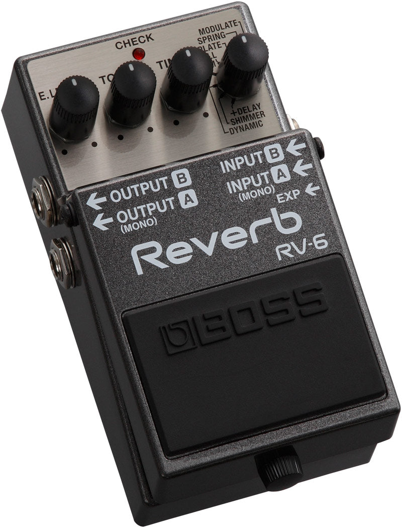 BOSS RV-6 REVERB GUITAR PEDAL (RV6 / RV 6) | BOSS , Zoso Music