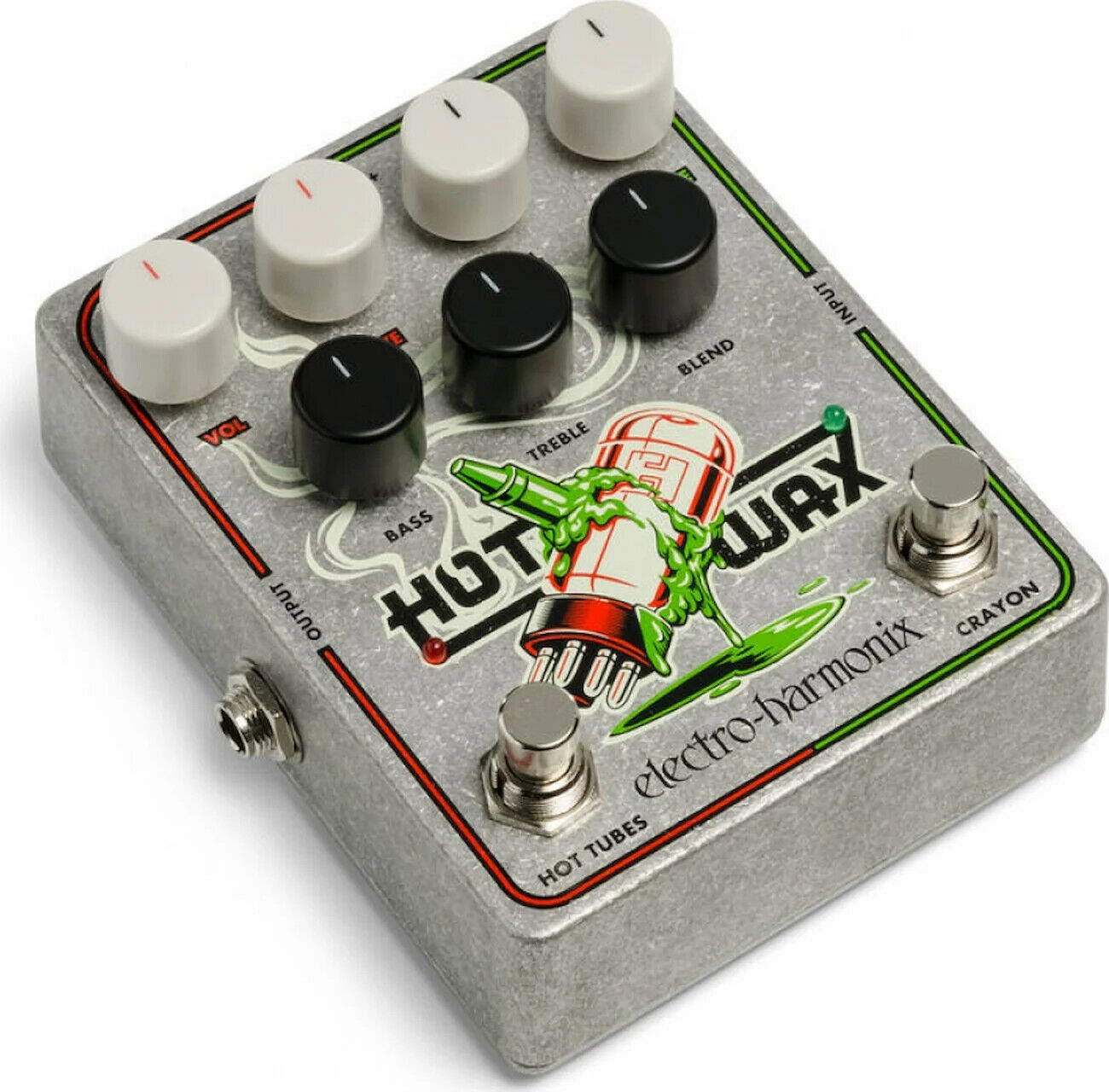 Electro-Harmonix Hot Wax Multi-Overdrive Guitar Effects Pedal | ELECTRO-HARMONIX , Zoso Music