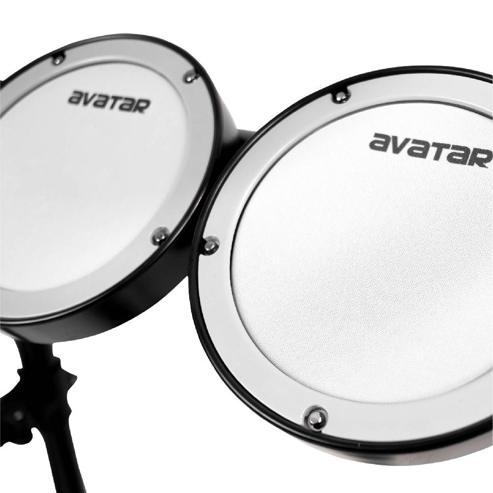 Avatar SD61-5 Digital Drum Mesh Head 8PCS (5 X Drum Pad/3 x Cymbal Pad) With Drum Throne | AVATAR , Zoso Music