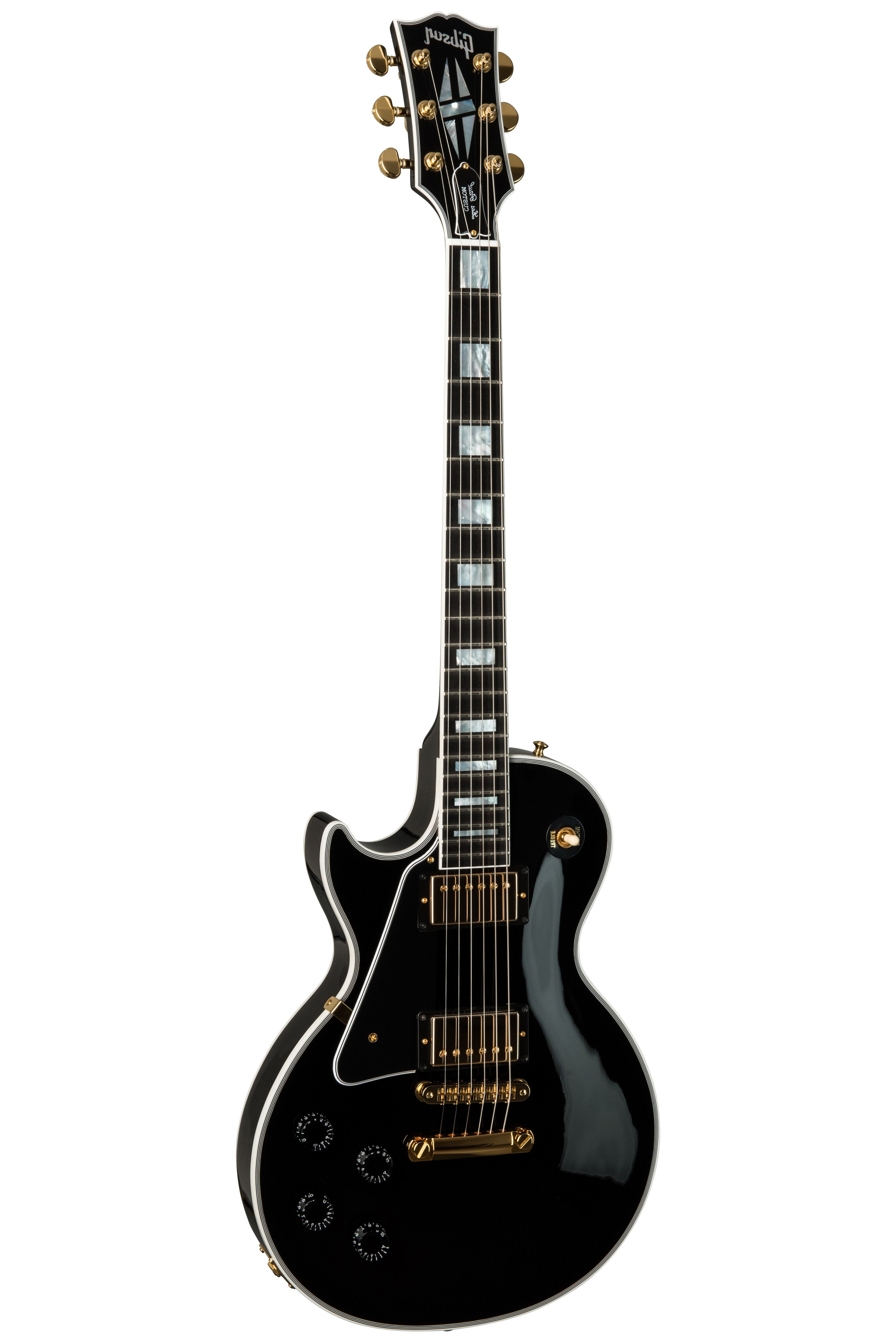 Gibson Les Paul Custom with Ebony Fingerboard Gloss (Left-handed) Electric Guitar, Ebony