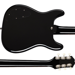 Epiphone EOWLEBNH1 Wilshire P-90s Electric Guitar - Ebony (+ FREE Gator GBE-ELECT Gig Bag  )
